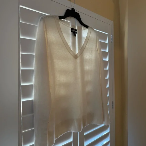 Halogen Cream Cashmere Knitwear - Picture 1 of 9